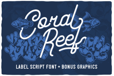 Coral Reef script font