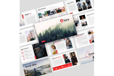 Aice - Creative Business PowerPoint Template