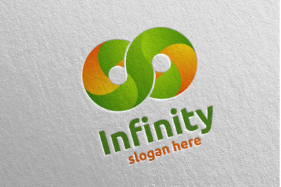 Infinity loop logo Design 12