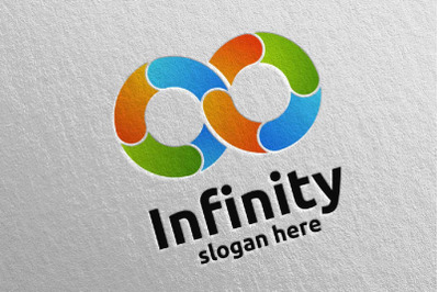 Infinity loop logo Design 13