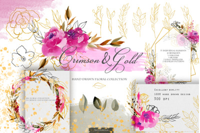 Crimson and Gold collection