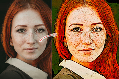 Real Oil Painting Photoshop Action