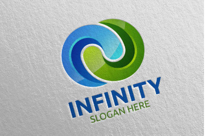 Infinity loop logo Design 17