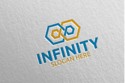 Infinity loop logo Design 19