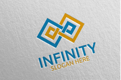 Infinity loop logo Design 21