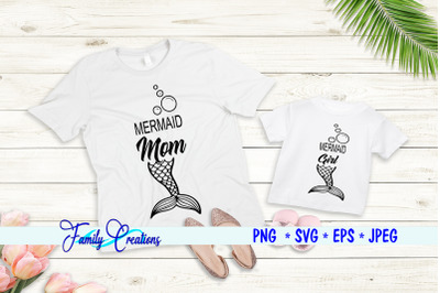 Mermaid Mom &amp; Girl