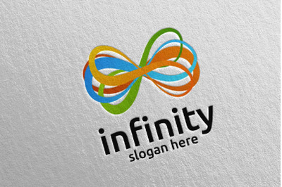 Infinity loop logo Design 27