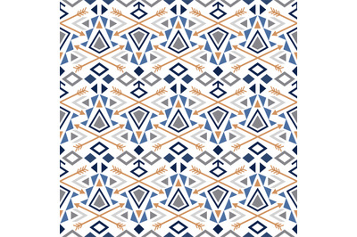 Geometric pattern with triangles