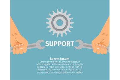 Concept of technical support