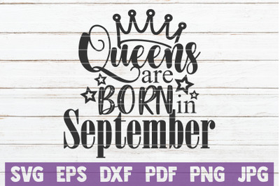 Queens Are Born In September