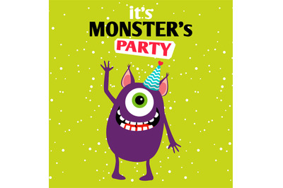 It is a party monster