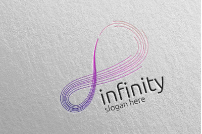 Infinity loop logo Design 30