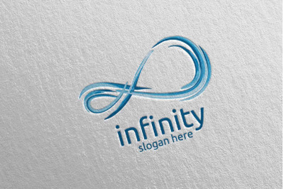 Infinity loop logo Design 32