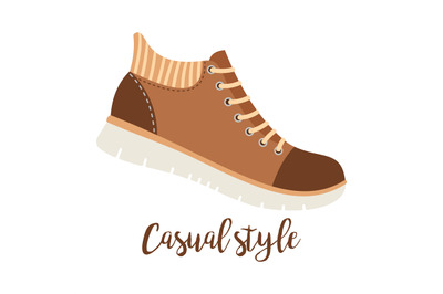 Shoes with text casual style