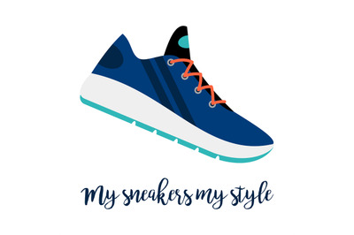 My sneakers my style shoe icon