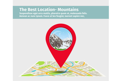 The best location mountain