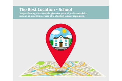 The best location school