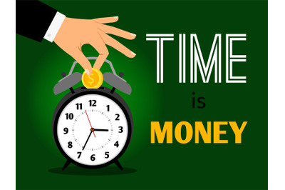 Time is money concept