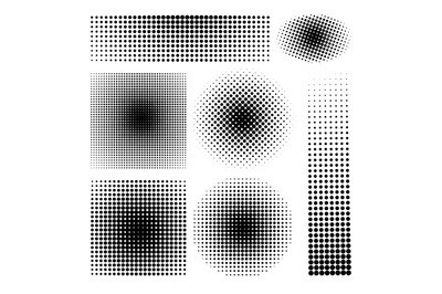 Halftone gradients set