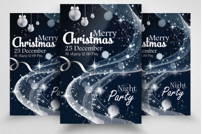 Christmas Greeting Flyer Template