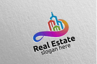 Real Estate Infinity Logo Design 39