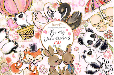 Valentine&#039;s clip art