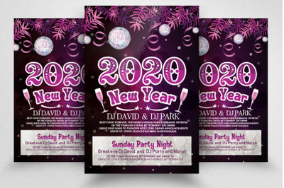 Happy New Year Party Flyer / Poster