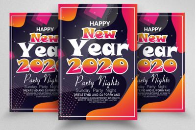 New Year Party Flyer