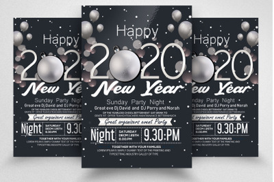 Happy New Year Party Flyer / Poster