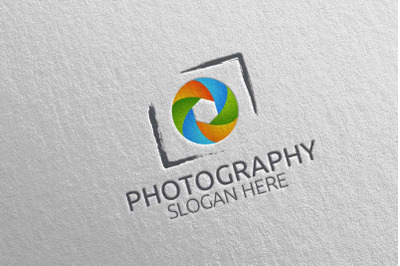 Abstract Camera Photography Logo 4