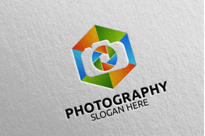 Abstract Camera Photography Logo 6