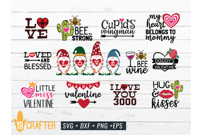 valentine day SVG craft bundle volume 3