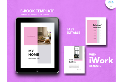 Interior design presentation keynote template