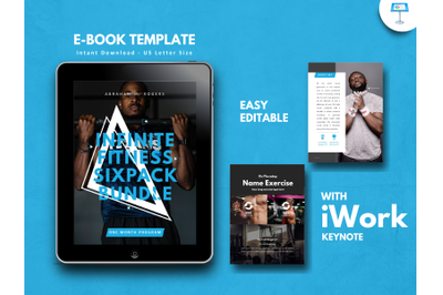 Fitness bold presentation keynote template