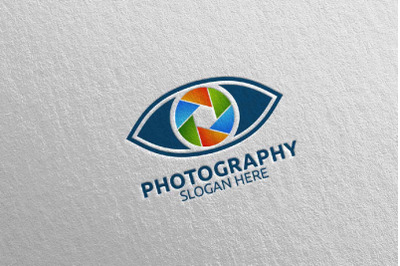 Eyes Camera Photography Logo 14