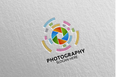 Abstract Camera Photography Logo 16
