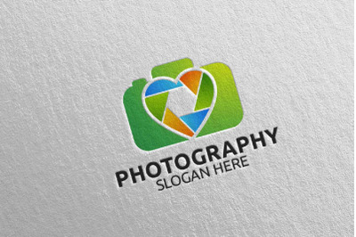 Abstract Camera Photography Logo 17