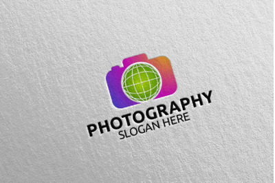 Abstract Camera Photography Logo 21