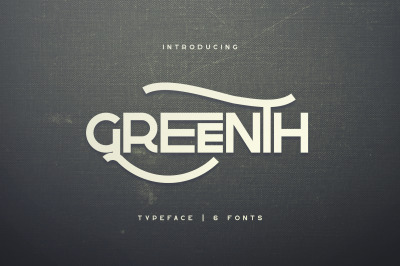 Greenth Display | Latin &amp; Cyrillic