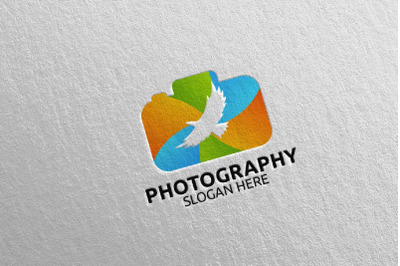 Wildlife Camera Photography Logo 40