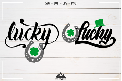 Lucky - Lucky Charm St Patricks Day Svg Design