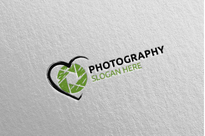 Love Camera Photography Logo 49