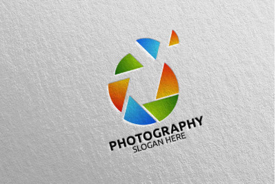 Abstract Camera Photography Logo 51