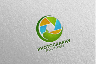 Nature Camera Photography Logo 52