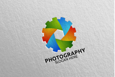 Abstract Camera Photography Logo 56