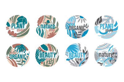 Logo organic shop