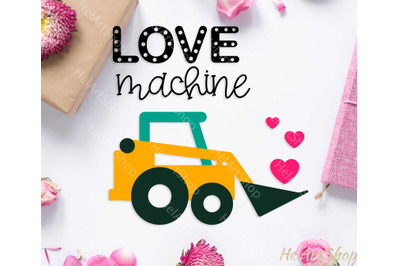Love Machine svg, Valentine&#039;s Day svg