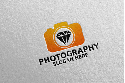 Diamond Camera Photography Logo 67