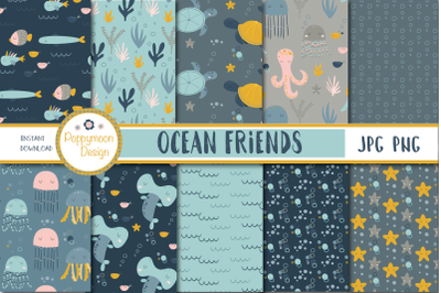 Ocean friends paper