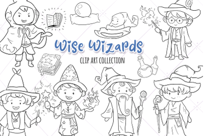 Wise Wizards Digital Stamps
